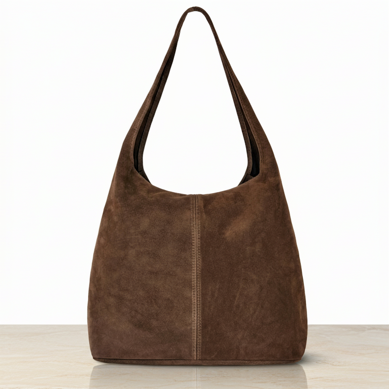 Italian Genuine Suede Hobo Bag 011943 TAKEASY