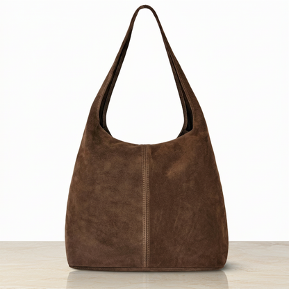 Italian Genuine Suede Hobo Bag 011943 TAKEASY