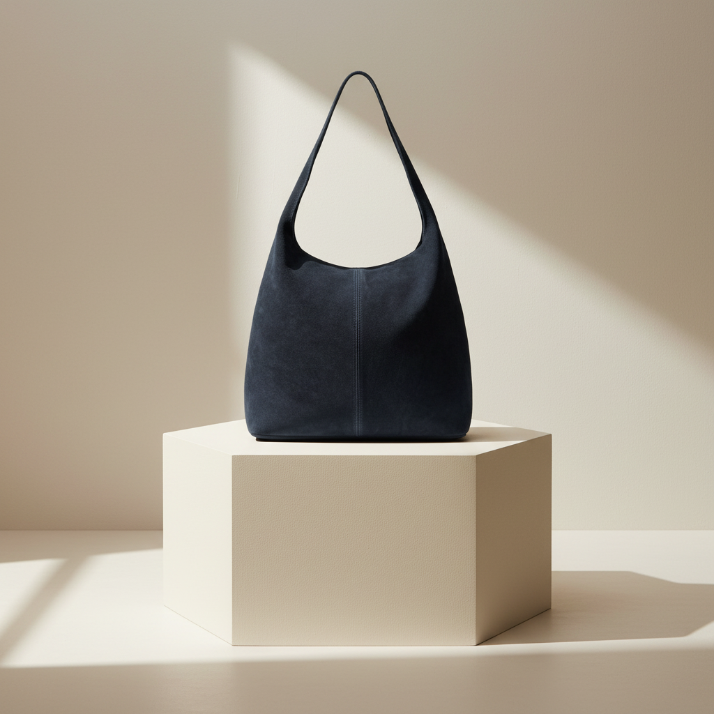Italian Genuine Suede Hobo Bag 011943 TAKEASY
