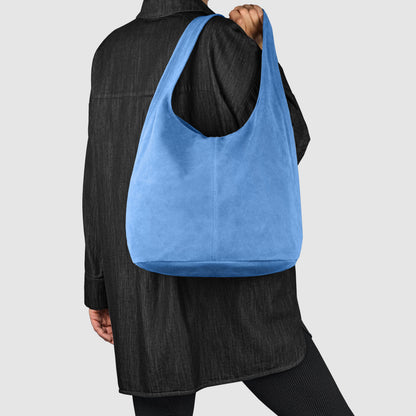Italian Genuine Suede Hobo Bag 011943 TAKEASY