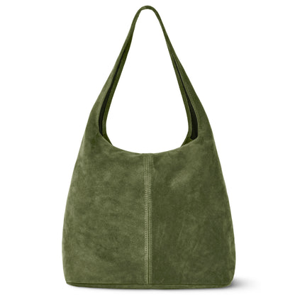 Italian Genuine Suede Hobo Bag 011943 TAKEASY