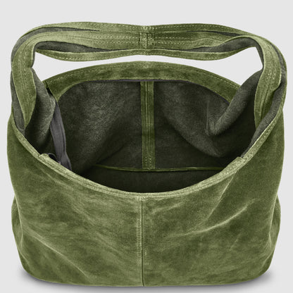 Italian Genuine Suede Hobo Bag 011943 TAKEASY