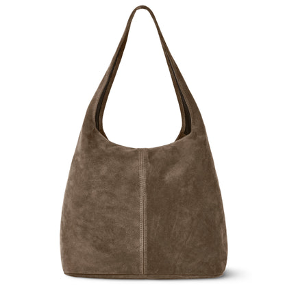 Italian Genuine Suede Hobo Bag 011943 TAKEASY