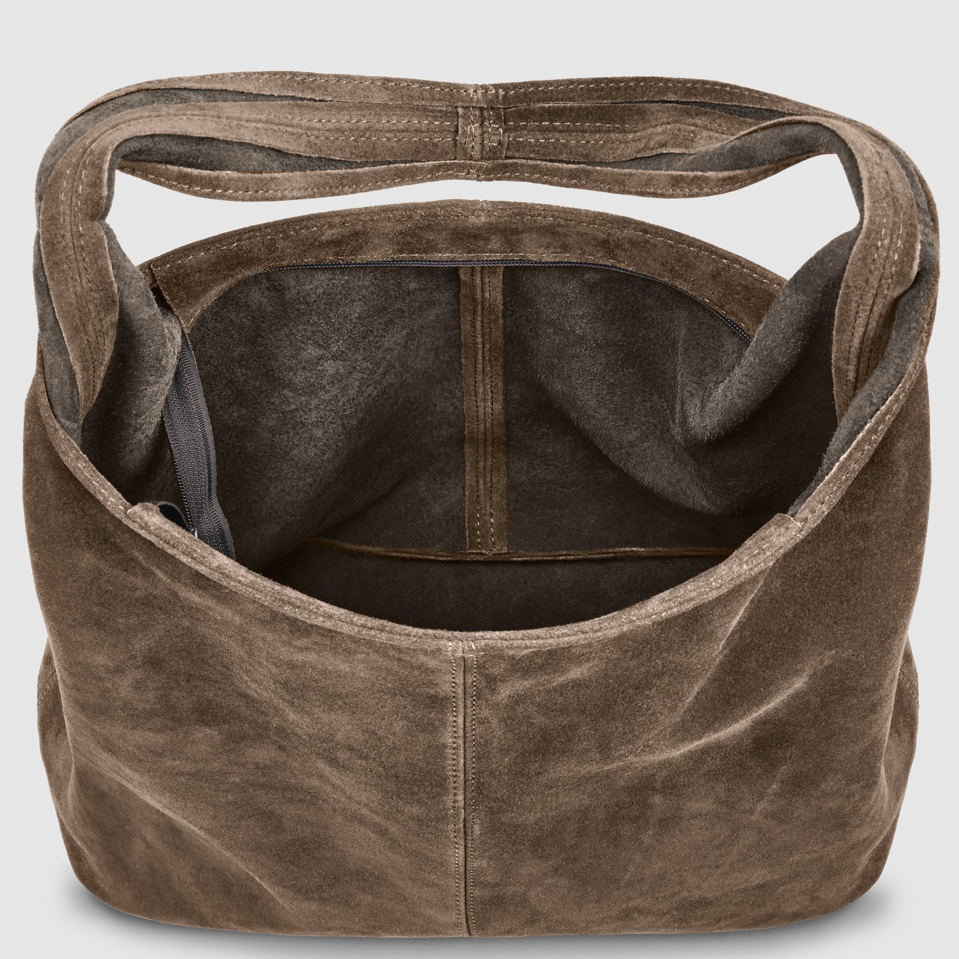 Italian Genuine Suede Hobo Bag 011943 TAKEASY