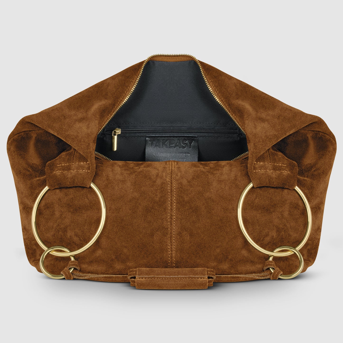 Italian Genuine Suede Hobo Bag 272510 TAKEASY