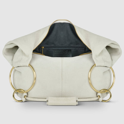 Italian Genuine Suede Hobo Bag 272510 TAKEASY