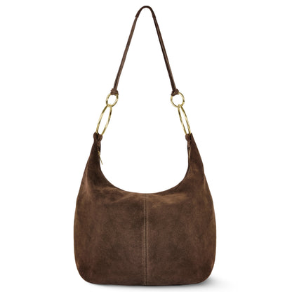 Italian Genuine Suede Hobo Bag 272510 TAKEASY