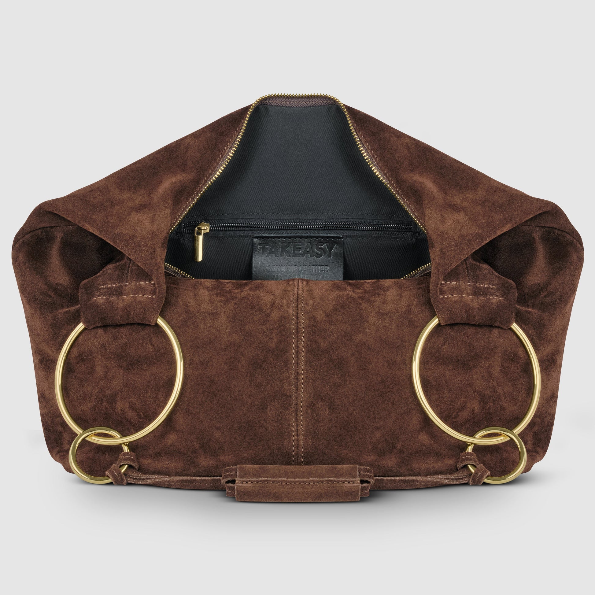 Italian Genuine Suede Hobo Bag 272510 TAKEASY