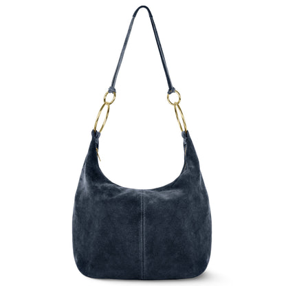 Italian Genuine Suede Hobo Bag 272510 TAKEASY