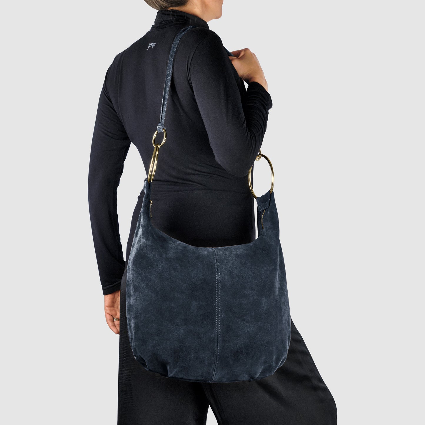 Italian Genuine Suede Hobo Bag 272510 TAKEASY