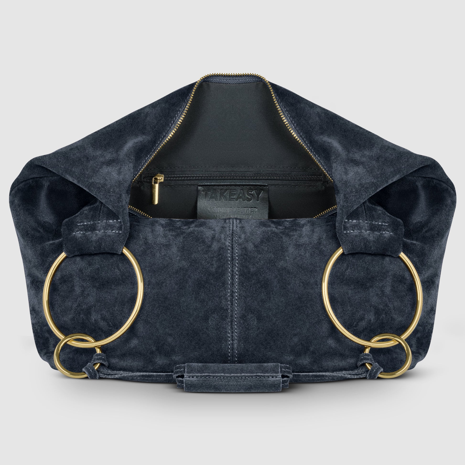 Italian Genuine Suede Hobo Bag 272510 TAKEASY
