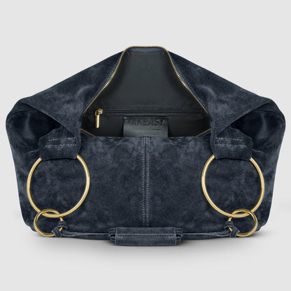 Italian Genuine Suede Hobo Bag 272510 TAKEASY