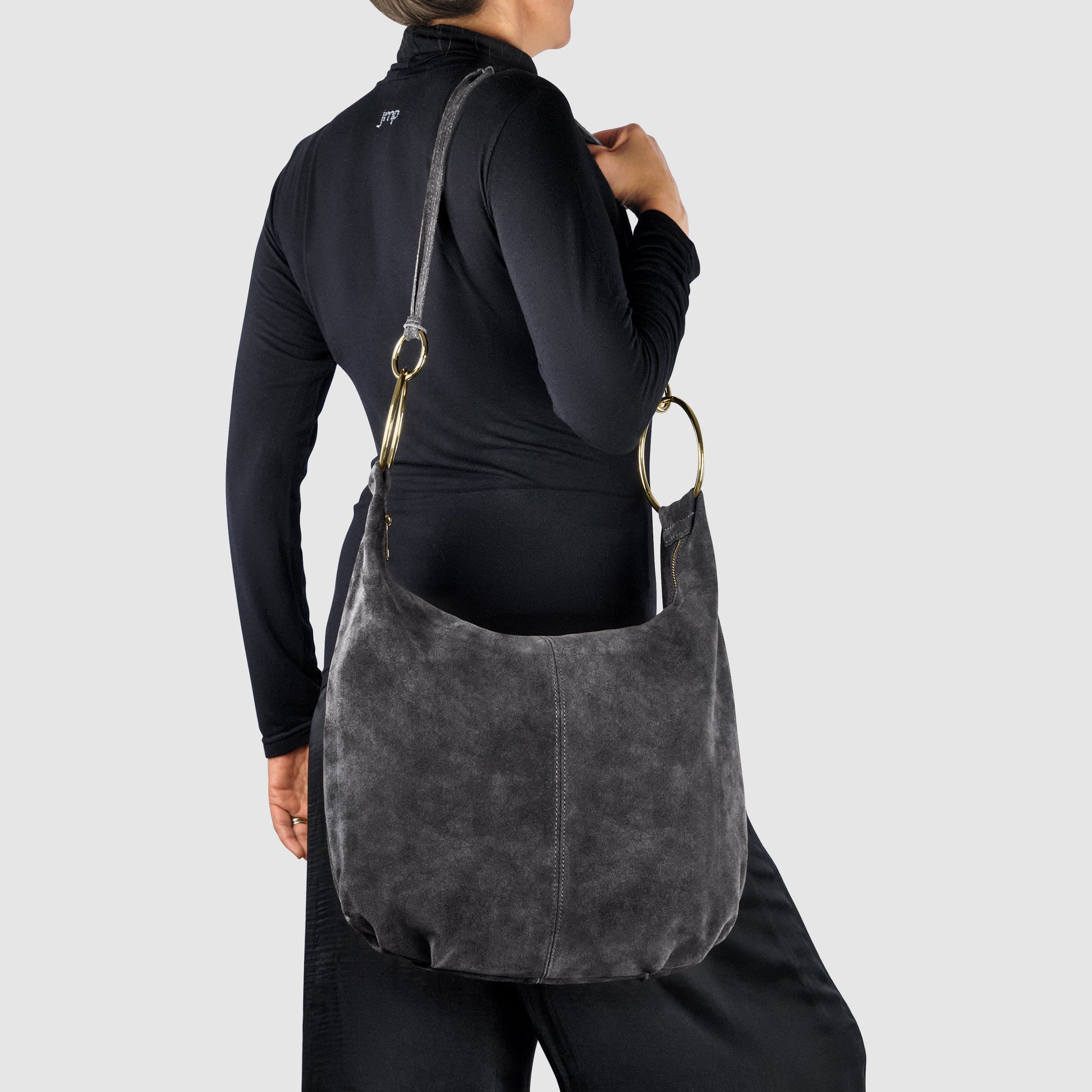 Italian Genuine Suede Hobo Bag 272510 TAKEASY