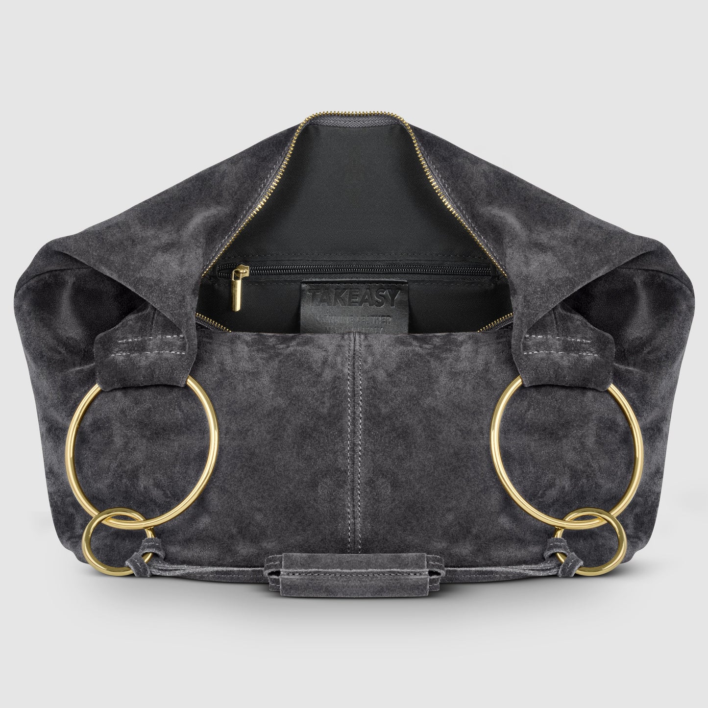 Italian Genuine Suede Hobo Bag 272510 TAKEASY