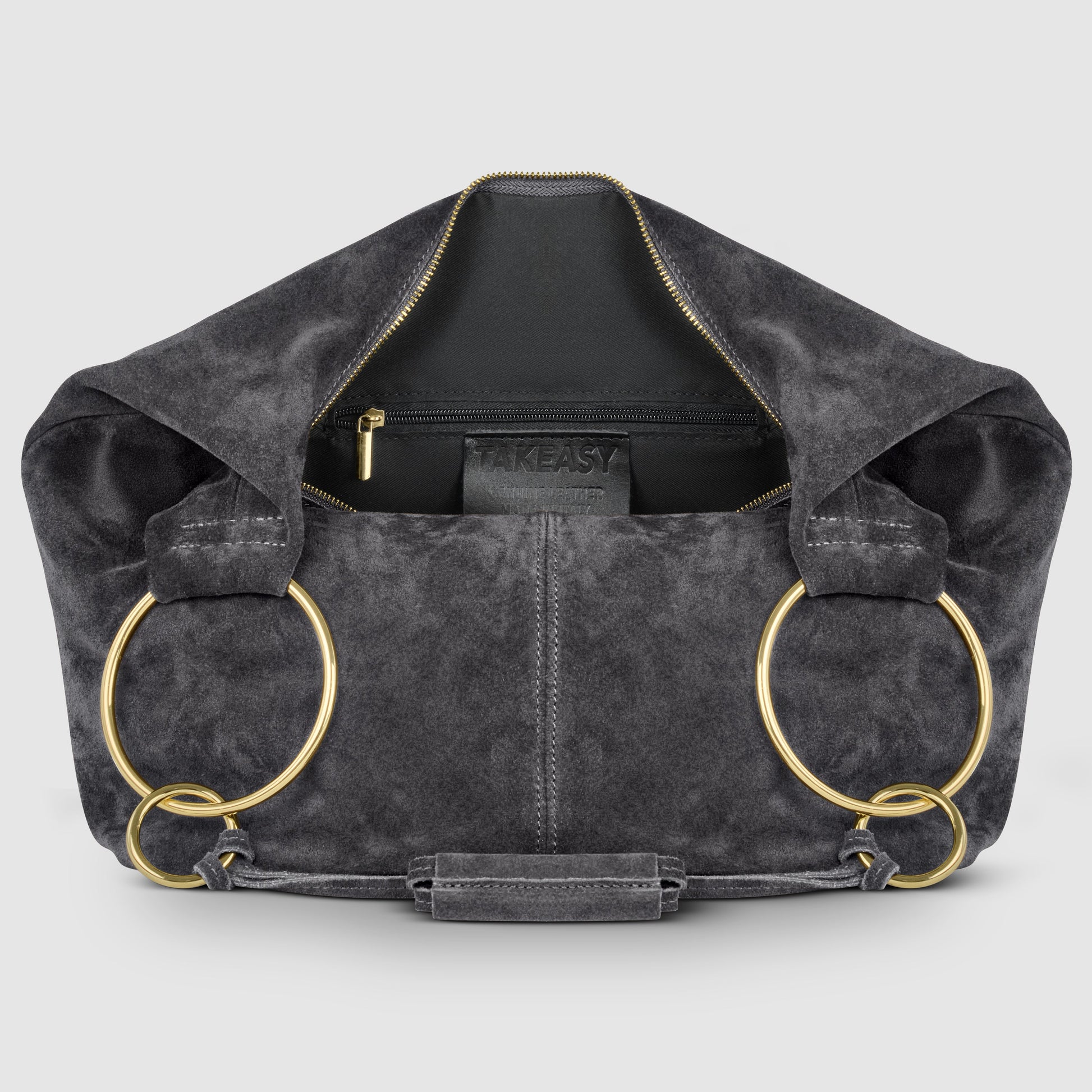 Italian Genuine Suede Hobo Bag 272510 TAKEASY