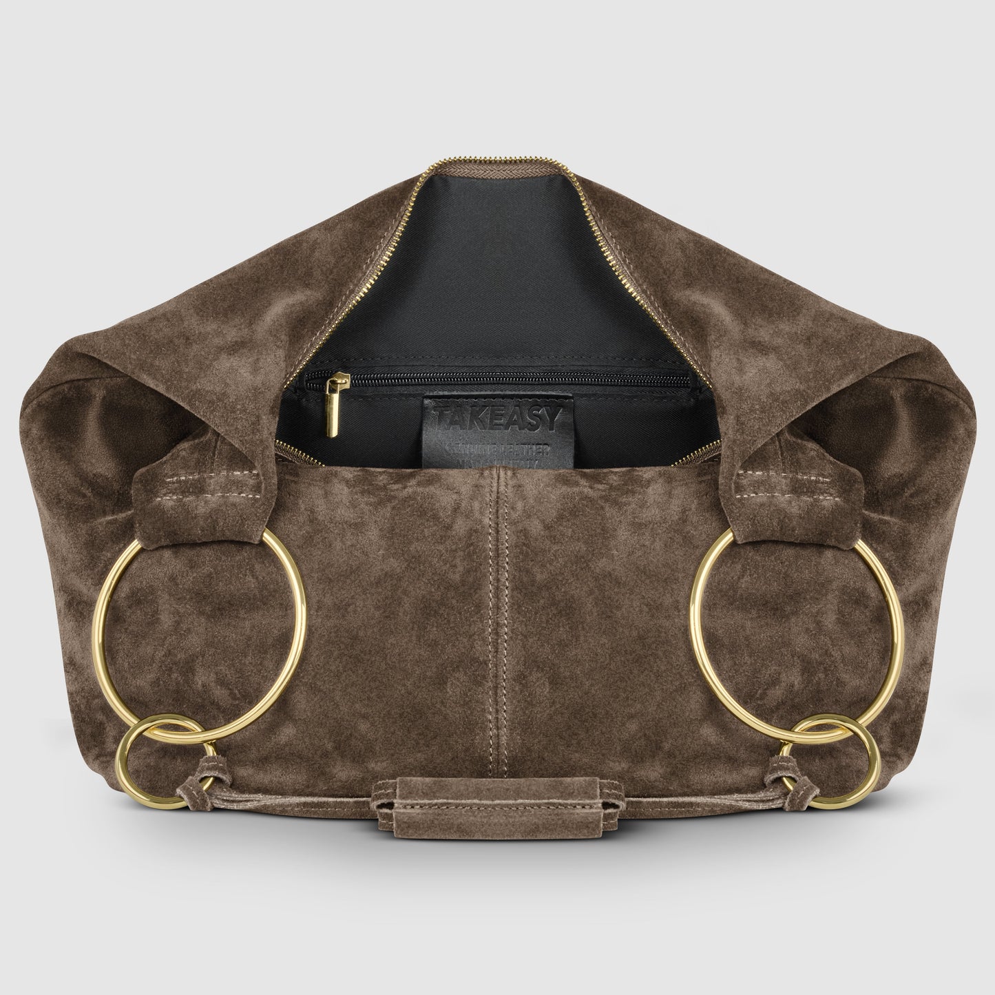 Italian Genuine Suede Hobo Bag 272510 TAKEASY