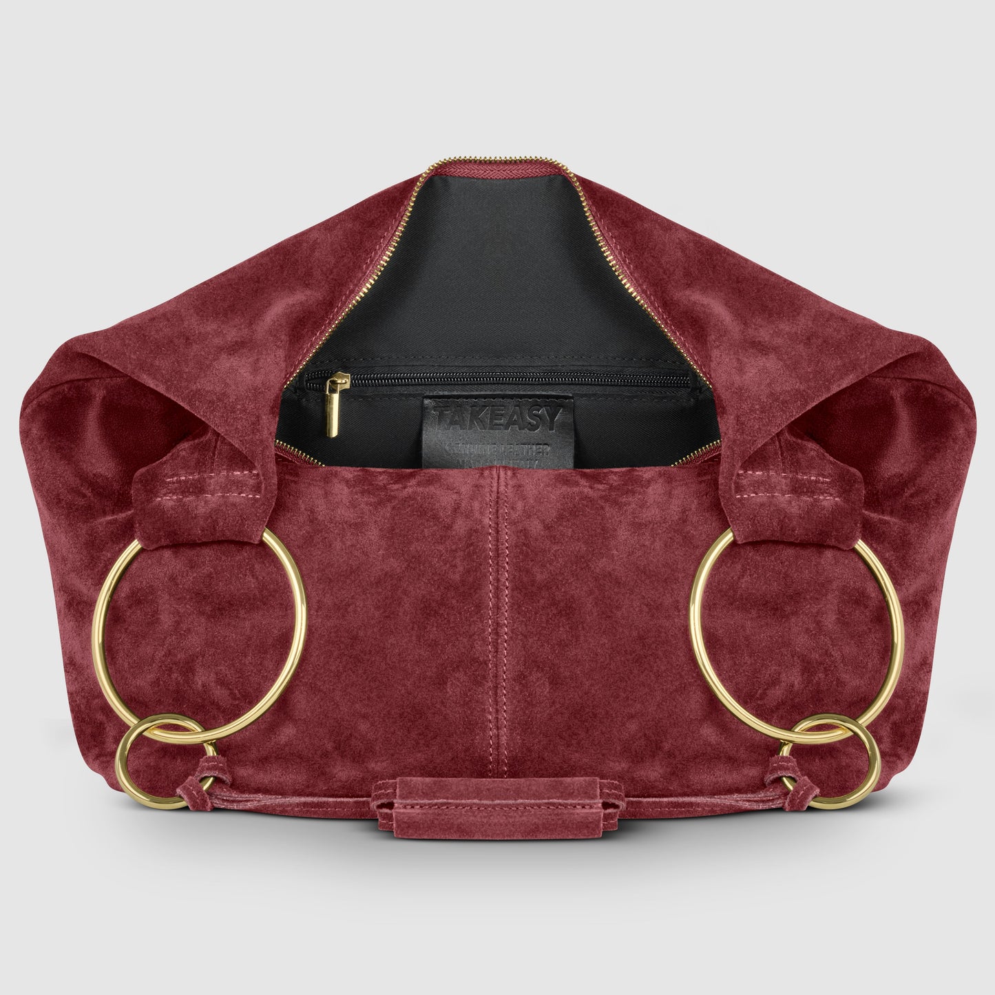 Italian Genuine Suede Hobo Bag 272510 TAKEASY