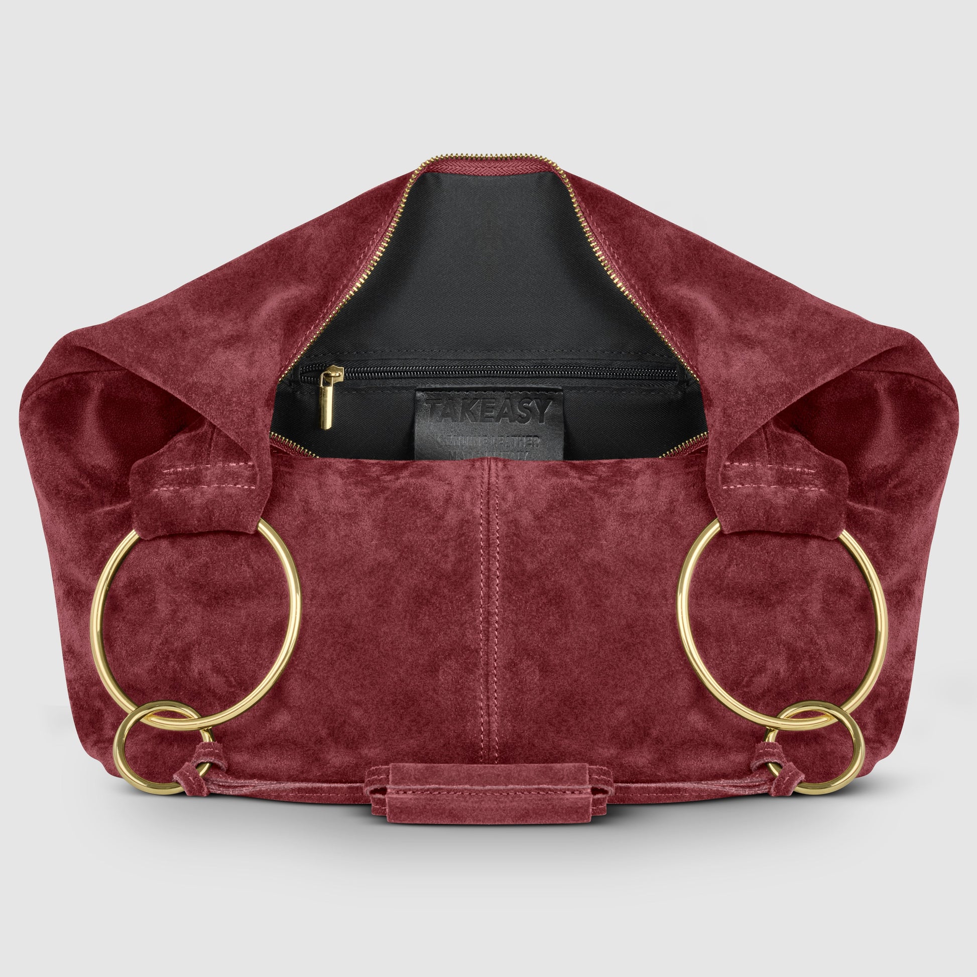 Italian Genuine Suede Hobo Bag 272510 TAKEASY