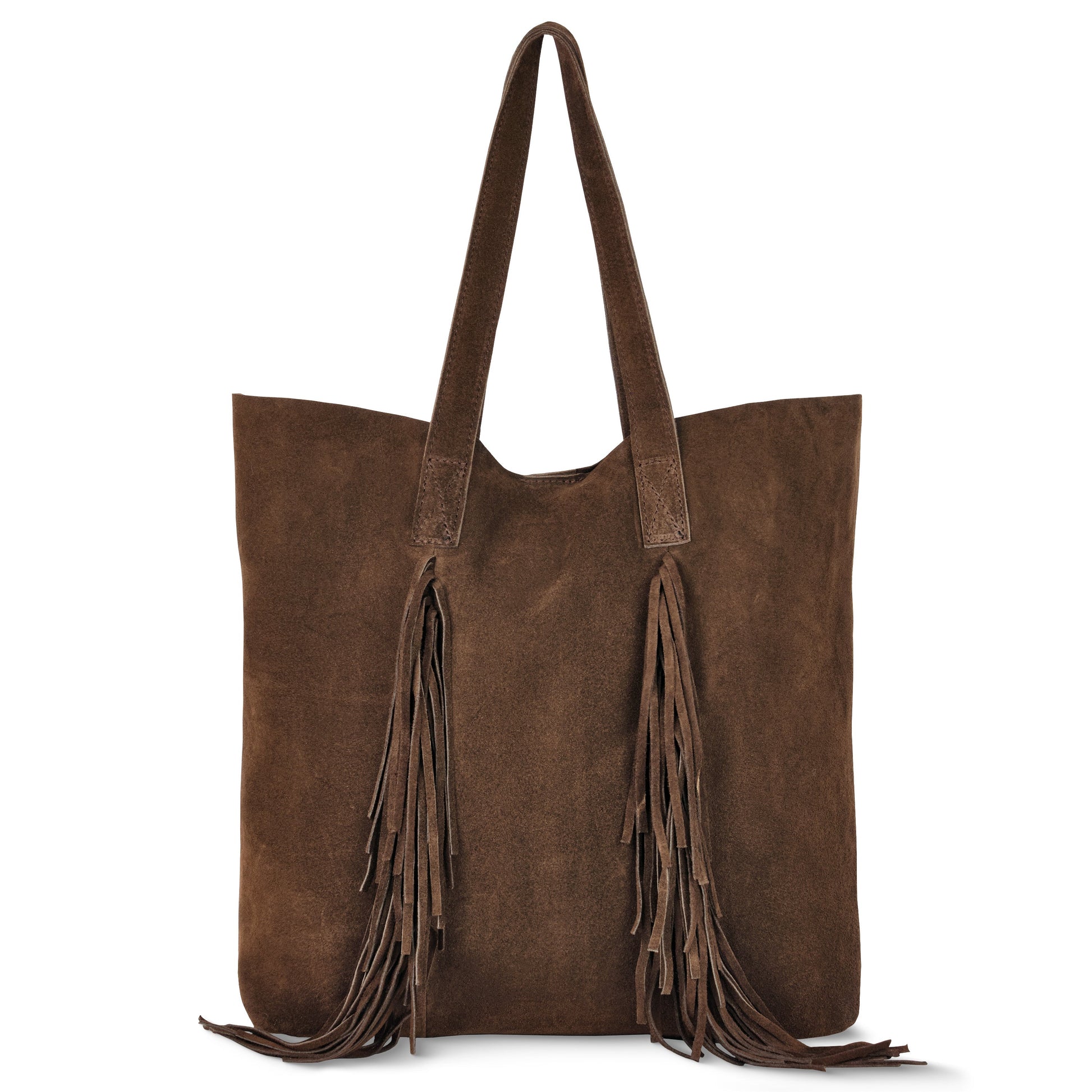 Italian Genuine Suede Tote Bag 272522 TAKEASY