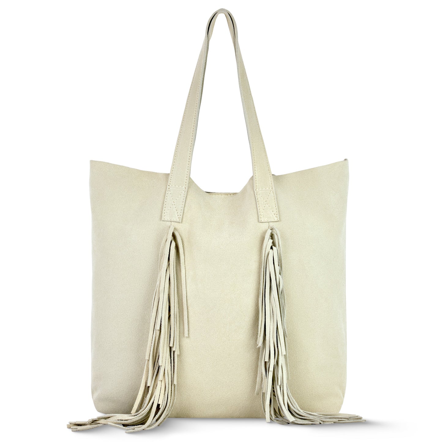 Italian Genuine Suede Tote Bag 272522 TAKEASY