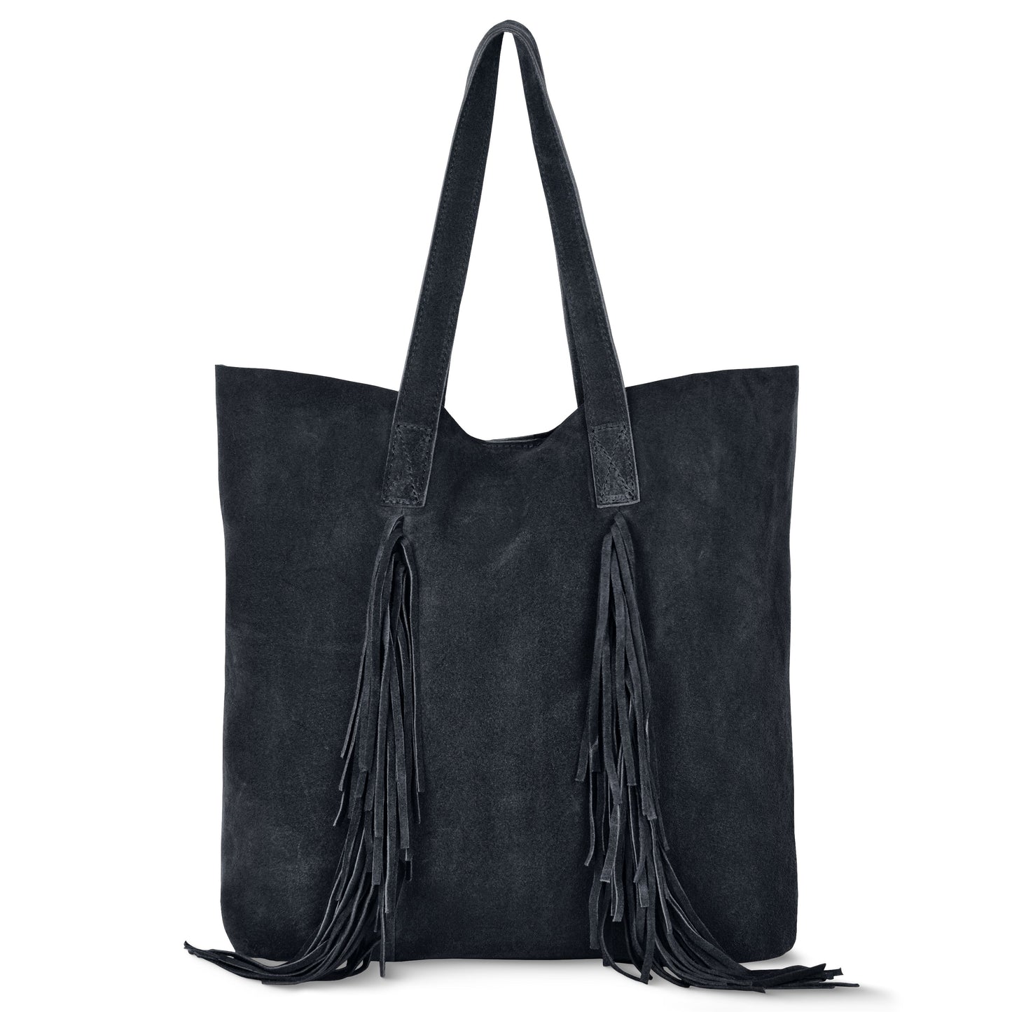 Italian Genuine Suede Tote Bag 272522 TAKEASY