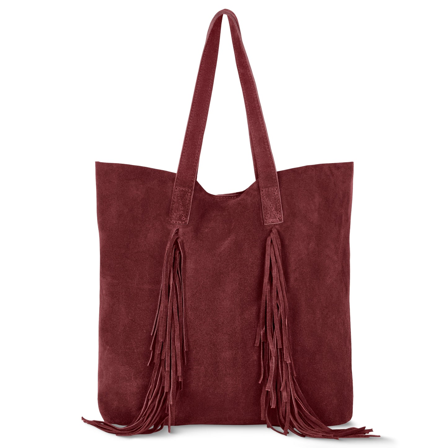 Italian Genuine Suede Tote Bag 272522 TAKEASY