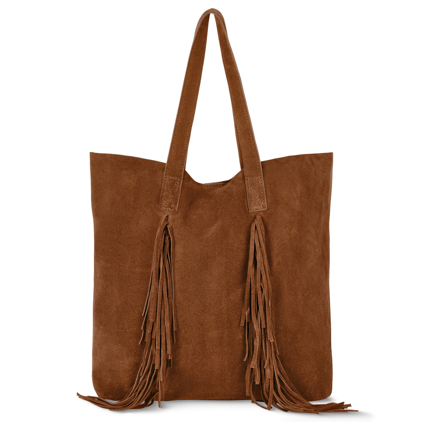Italian Genuine Suede Tote Bag 272522 TAKEASY