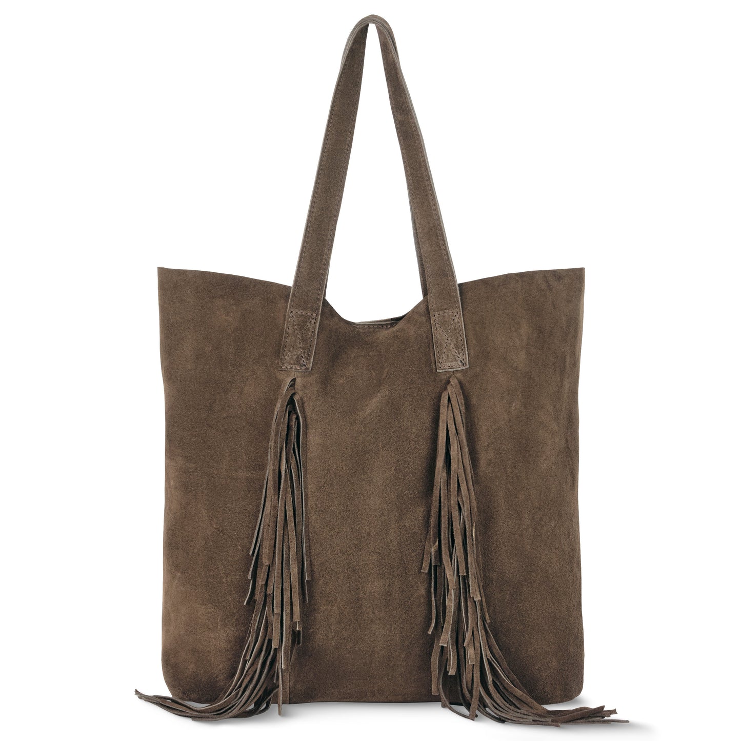 Italian Genuine Suede Tote Bag 272522 TAKEASY
