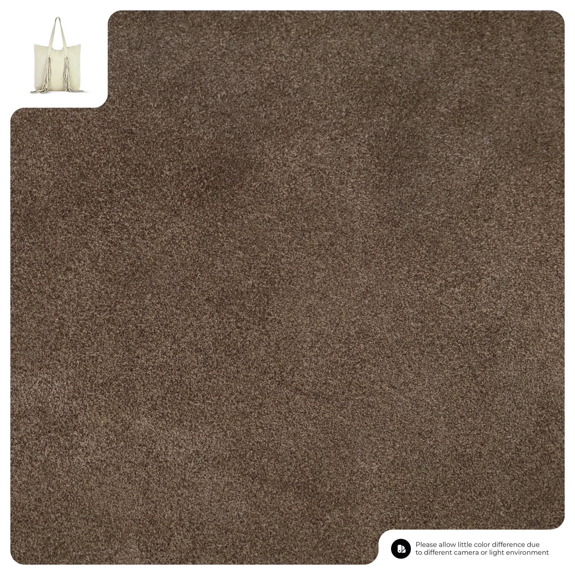 Italian Genuine Suede Tote Bag 272522 TAKEASY