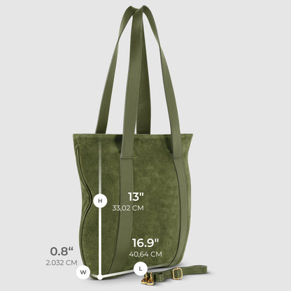 Italian Genuine Suede Satchel Bag 282613 TAKEASY
