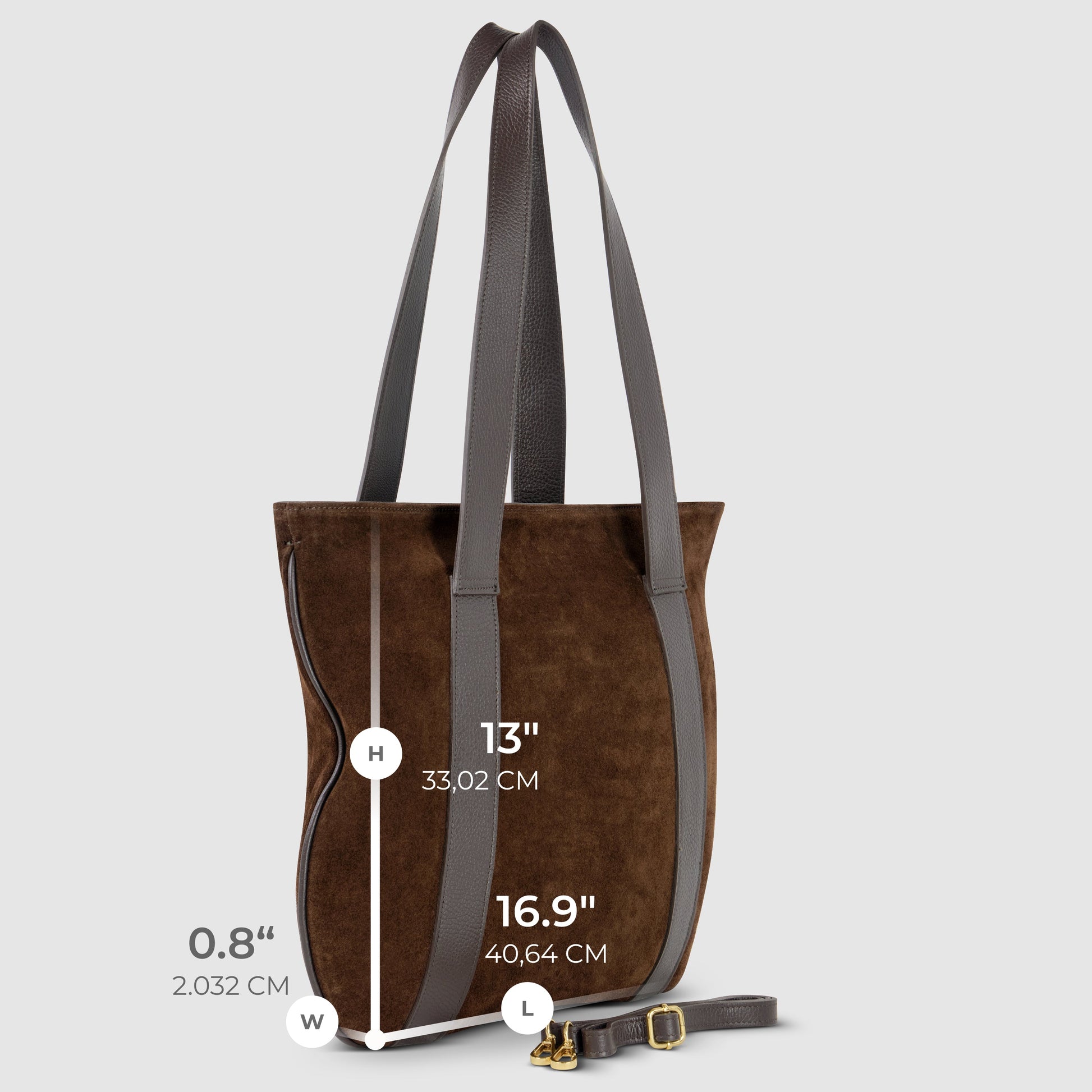 Italian Genuine Suede Satchel Bag 282613 TAKEASY