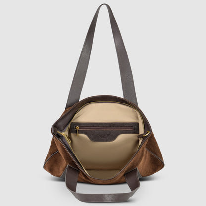 Italian Genuine Suede Satchel Bag 282613 TAKEASY