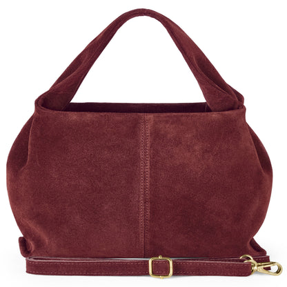 Italian Genuine Suede Shoulder Bag 312940 TAKEASY