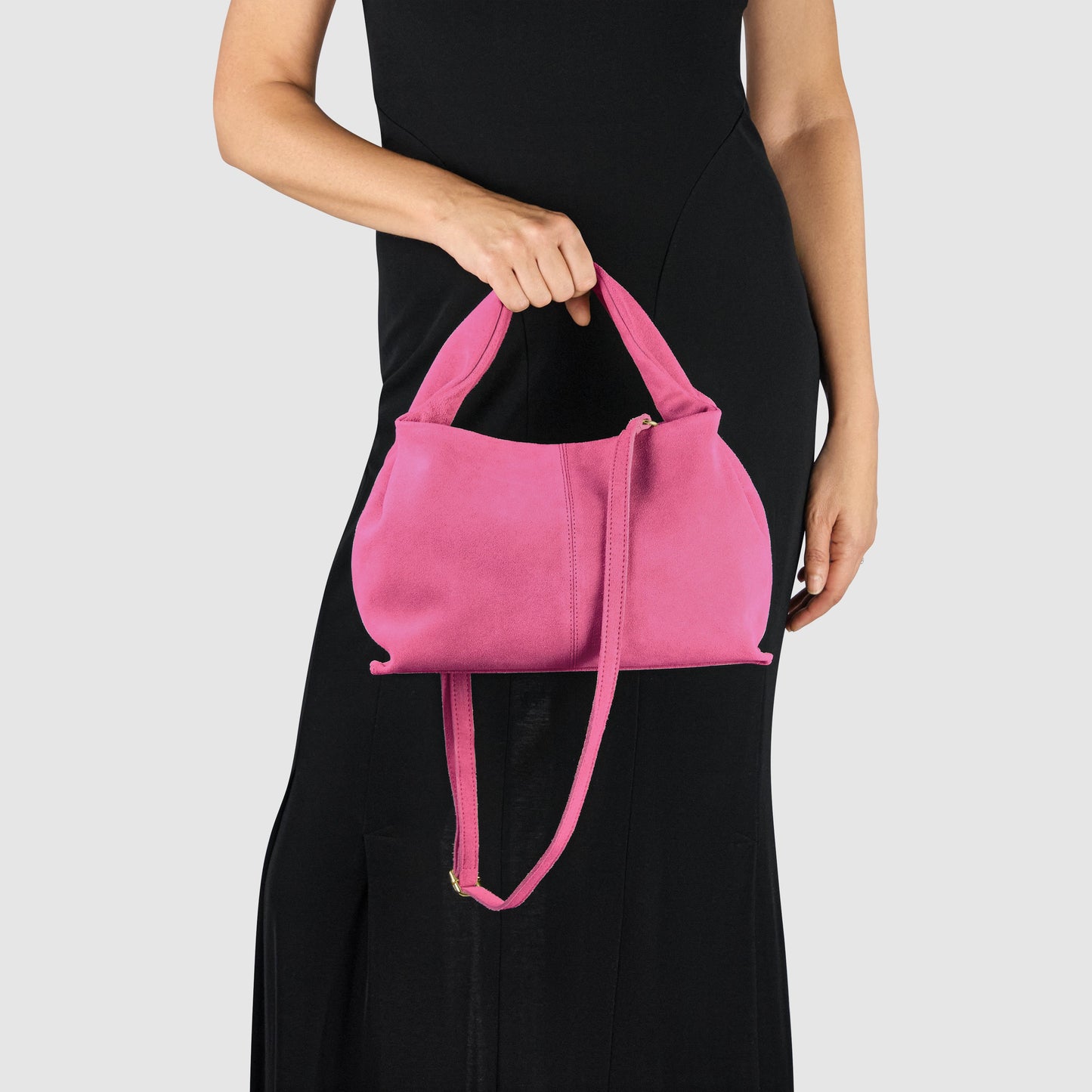 Italian Genuine Suede Shoulder Bag 312940 TAKEASY