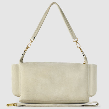 Italian Genuine Suede Shoulder Bag 323040 TAKEASY