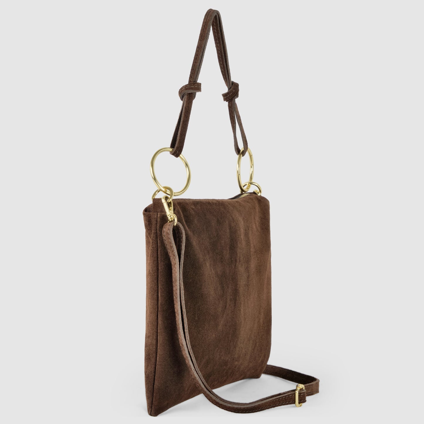 Italian Genuine Suede Shoulder Bag 171551 TAKEASY