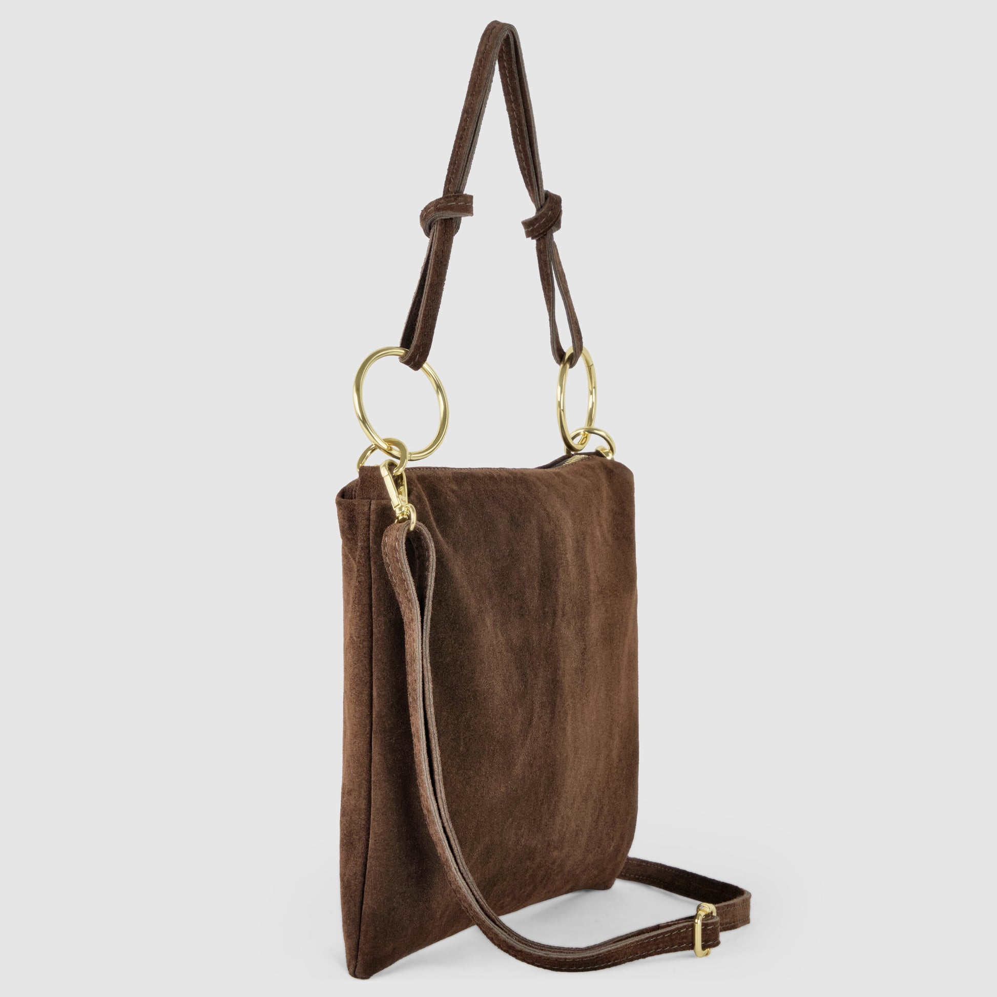 Italian Genuine Suede Shoulder Bag 171551 TAKEASY
