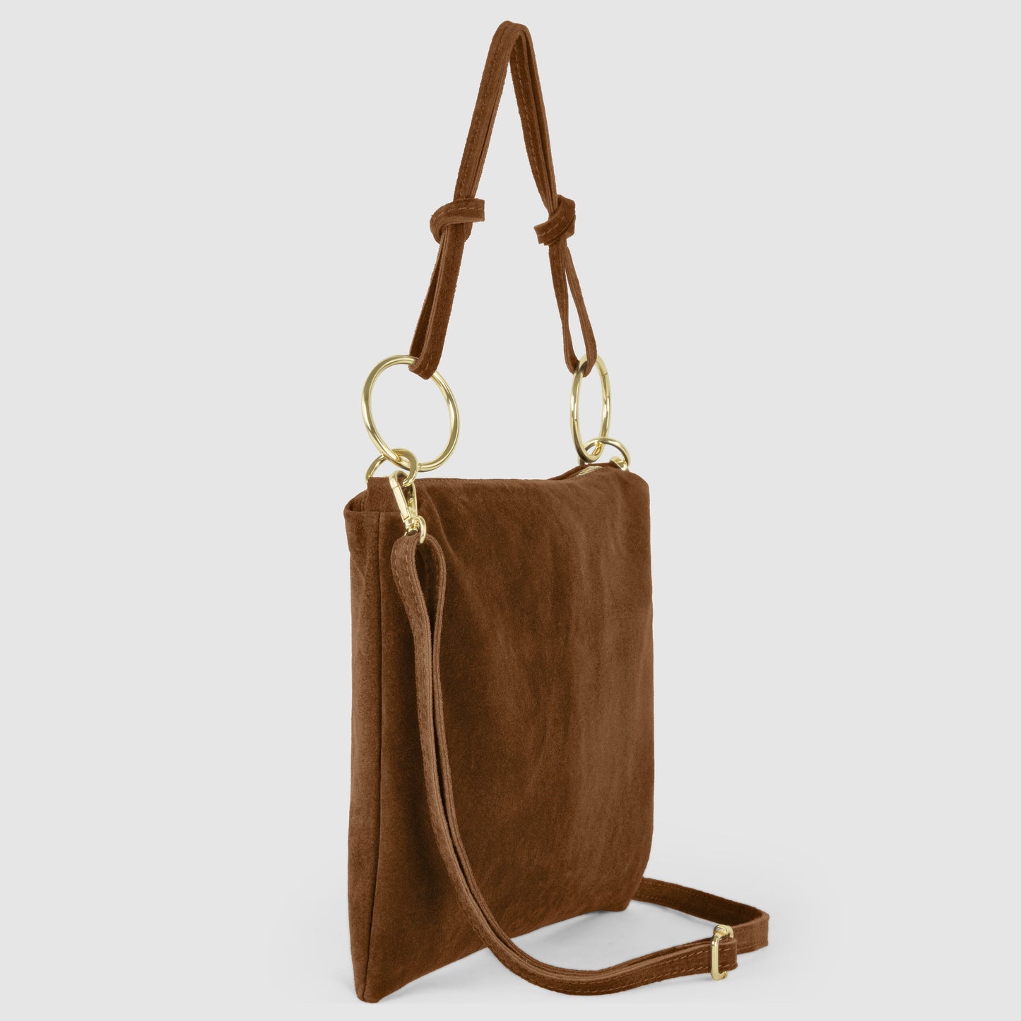 Italian Genuine Suede Shoulder Bag 171551 TAKEASY