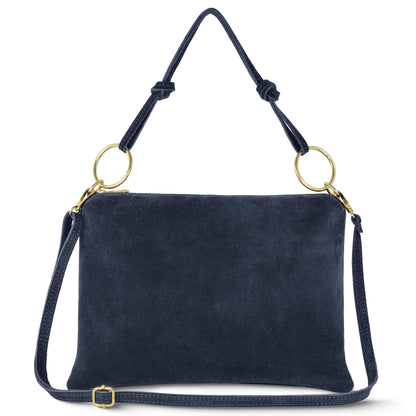 Italian Genuine Suede Shoulder Bag 171551 TAKEASY