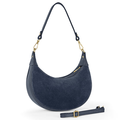 Italian Genuine Suede Shoulder Bag 222024 TAKEASY