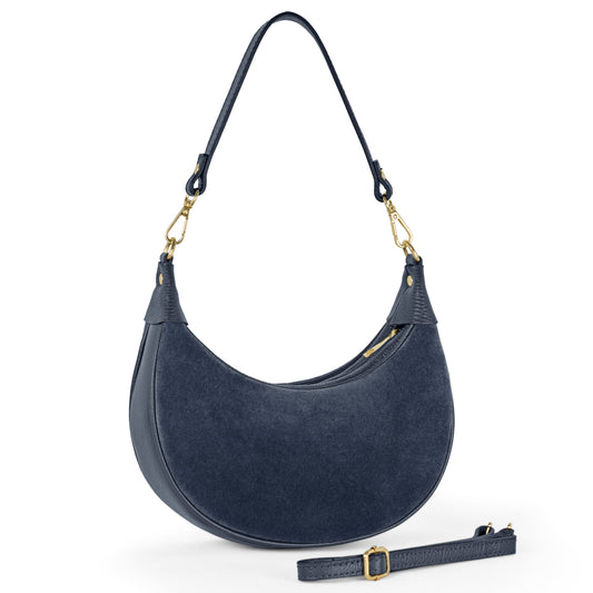 Italian Genuine Suede Shoulder Bag 222024 TAKEASY