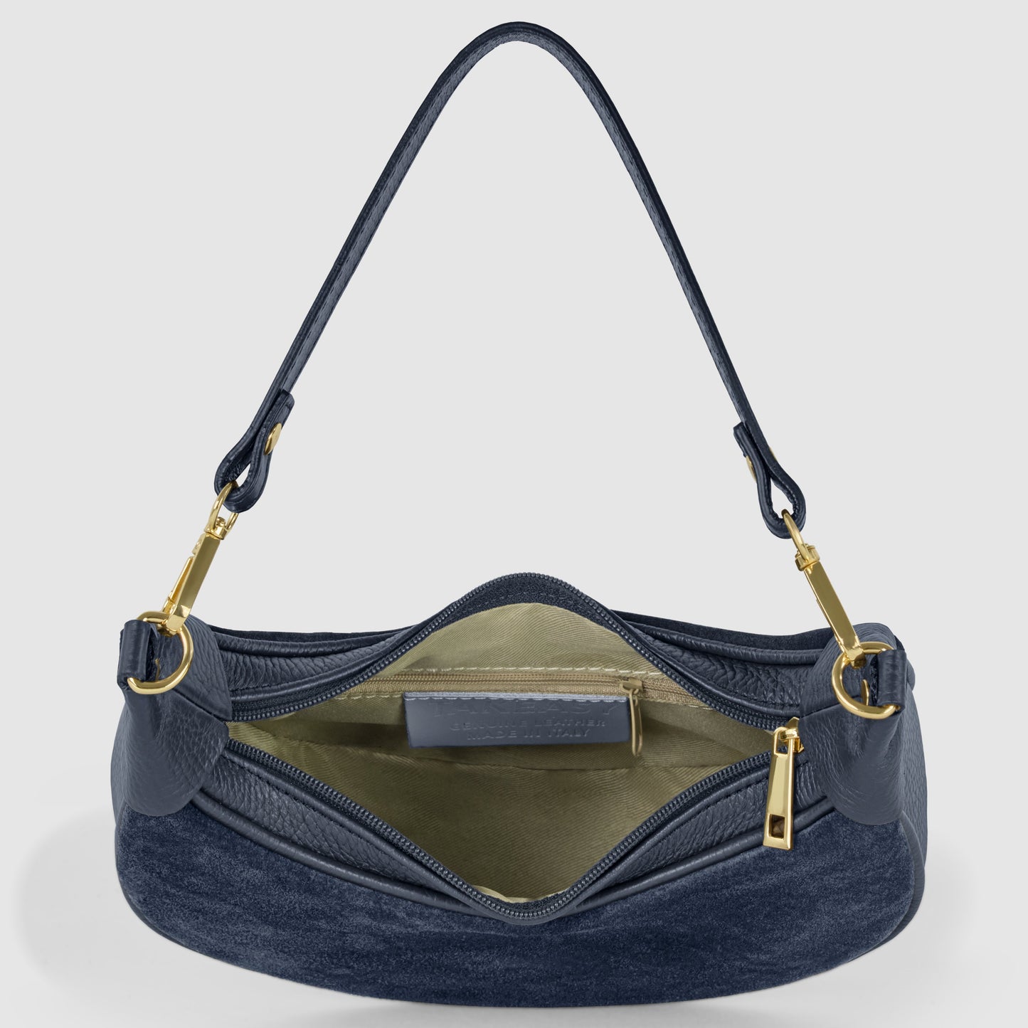 Italian Genuine Suede Shoulder Bag 222024 TAKEASY
