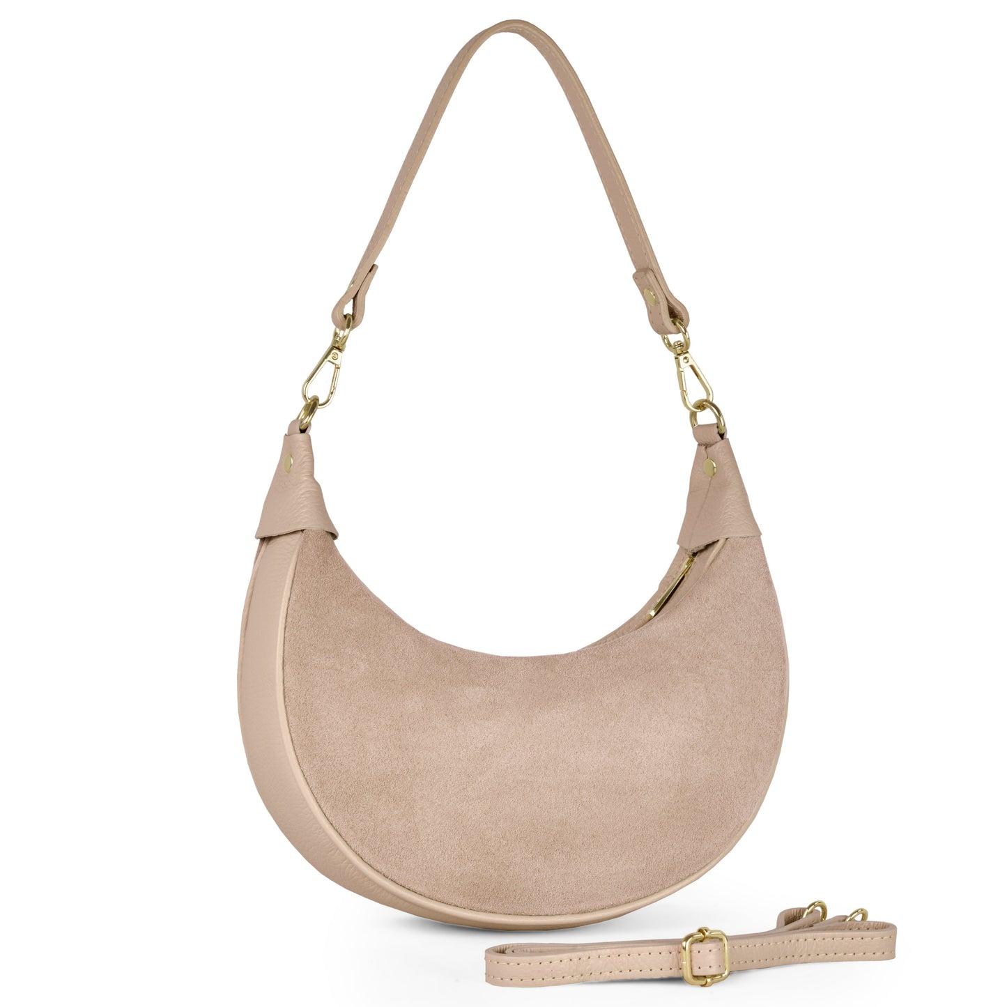 Italian Genuine Suede Shoulder Bag 222024 TAKEASY