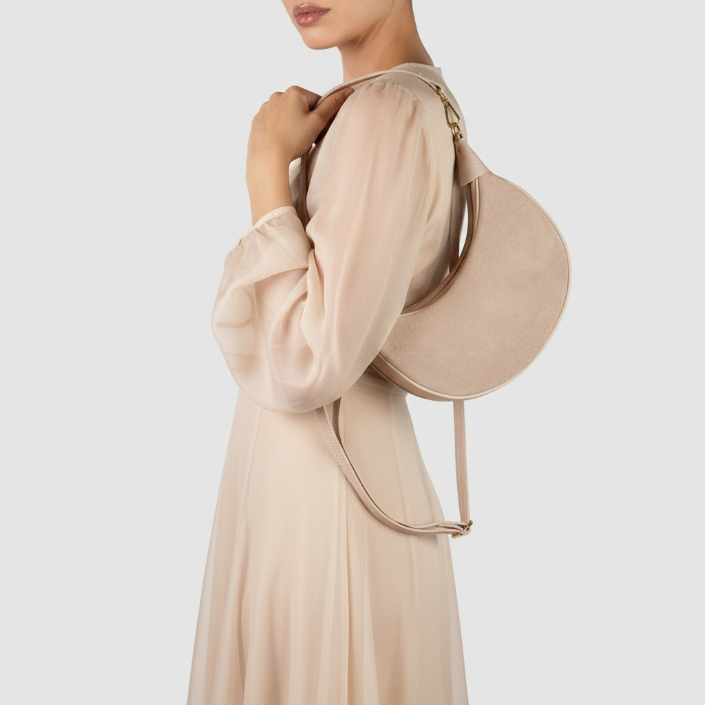 Italian Genuine Suede Shoulder Bag 222024 TAKEASY
