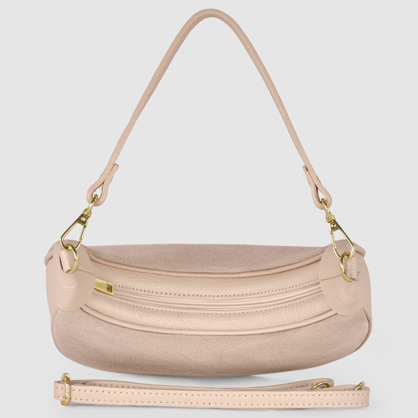 Italian Genuine Suede Shoulder Bag 222024 TAKEASY