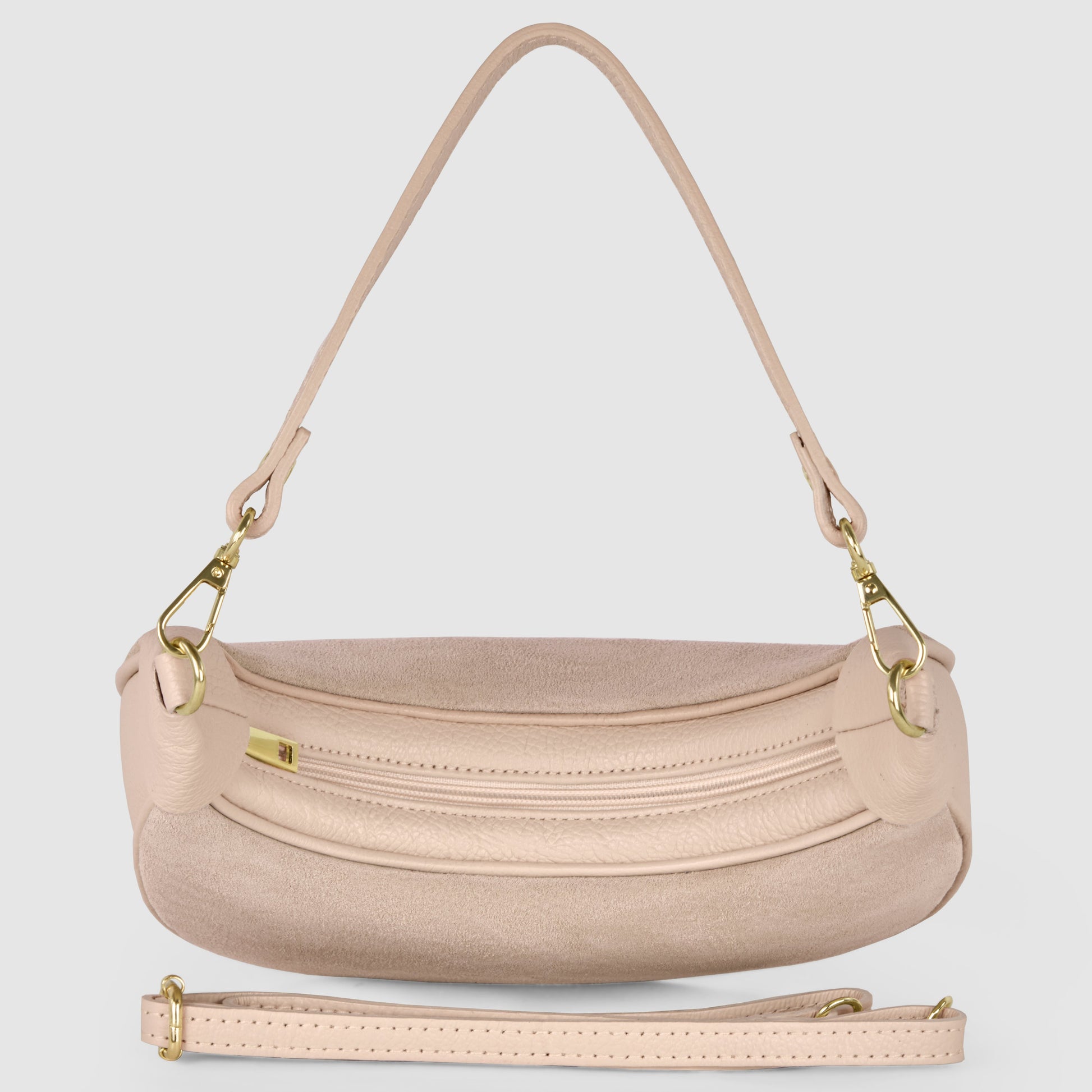 Italian Genuine Suede Shoulder Bag 222024 TAKEASY