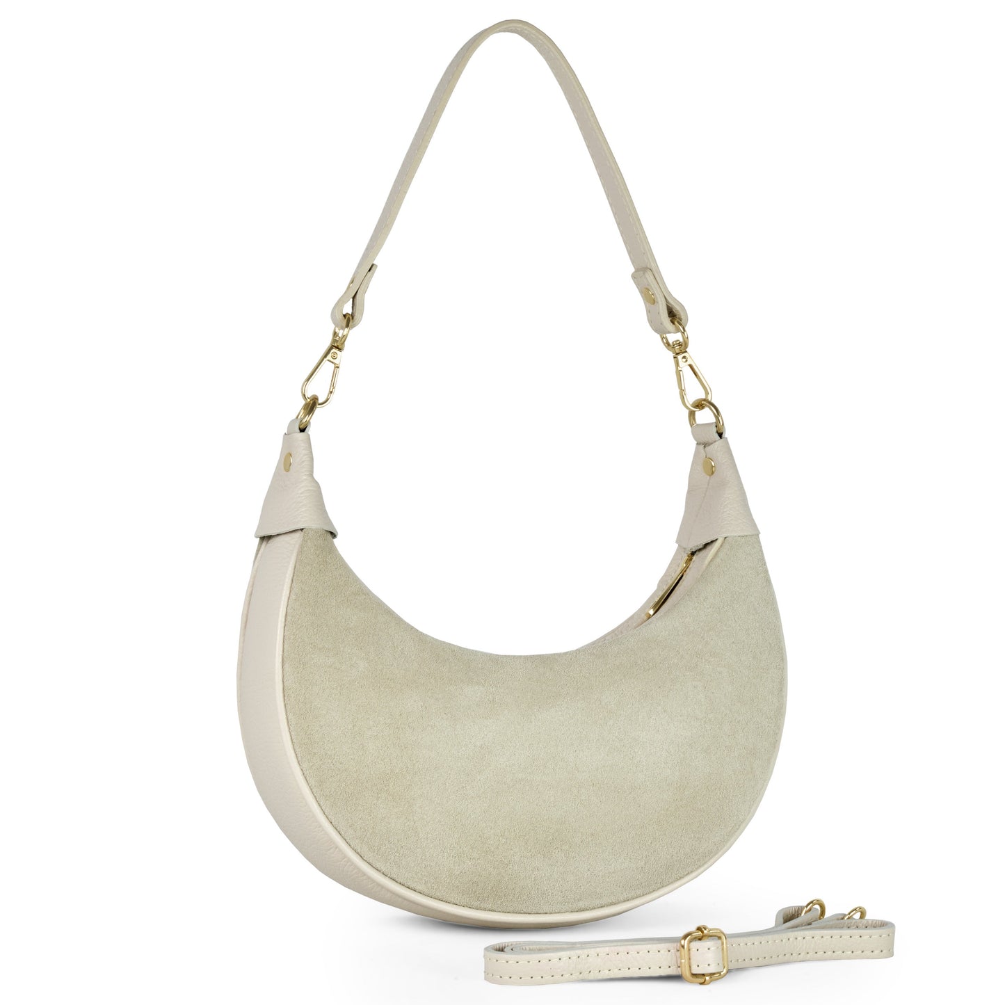 Italian Genuine Suede Shoulder Bag 222024 TAKEASY
