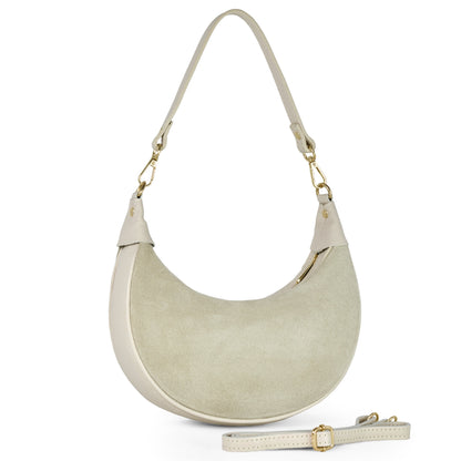 Italian Genuine Suede Shoulder Bag 222024 TAKEASY