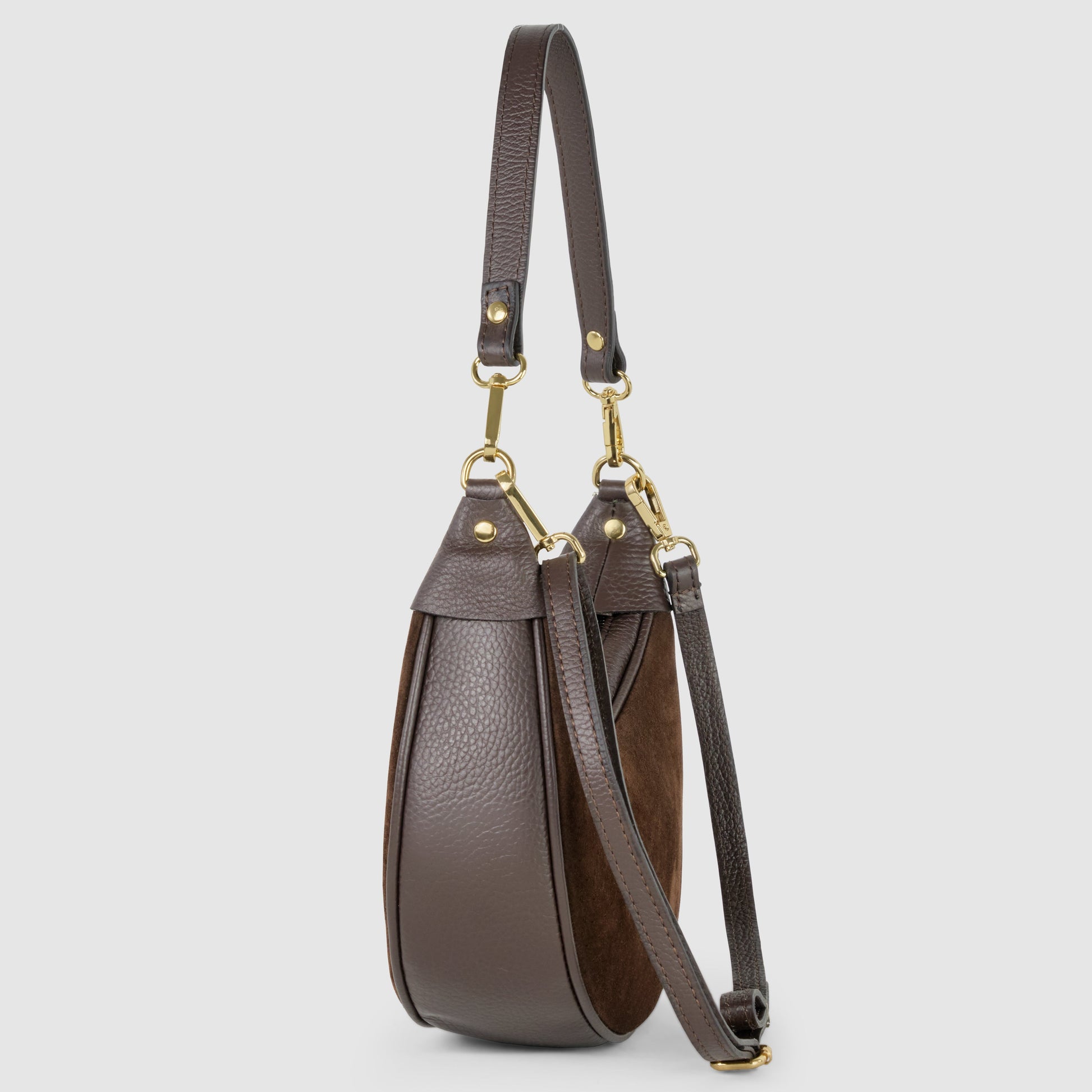 Italian Genuine Suede Shoulder Bag 222024 TAKEASY