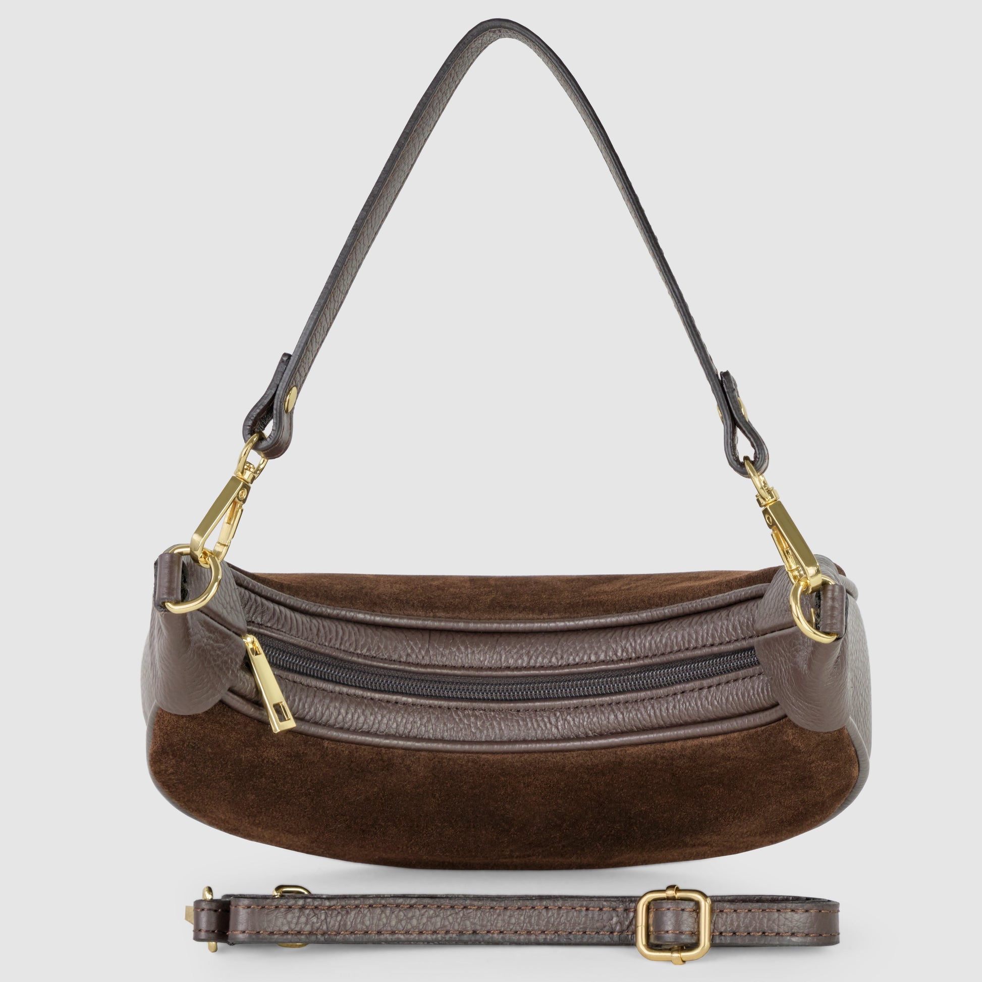 Italian Genuine Suede Shoulder Bag 222024 TAKEASY